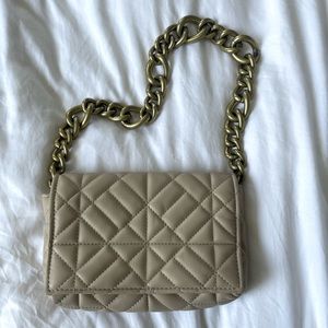 Zara Quilted Shoulder Bag